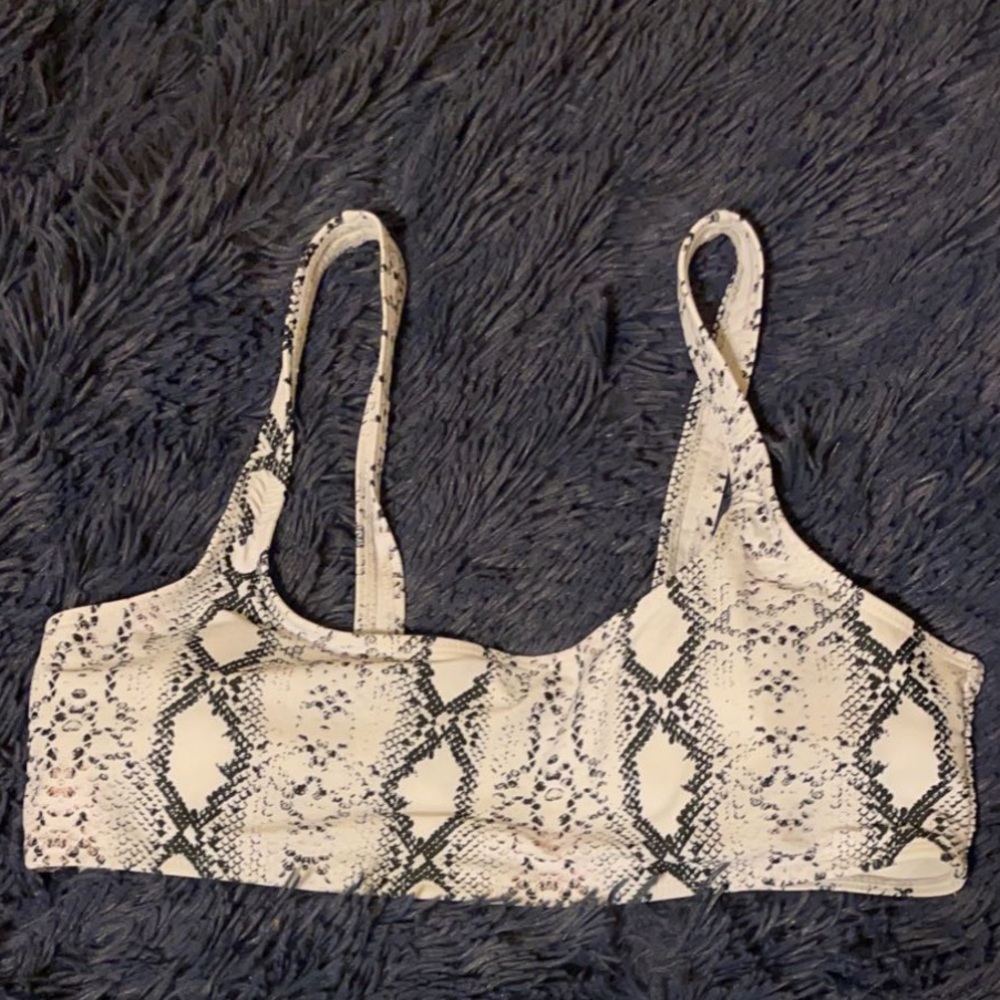 Snake skin bikini